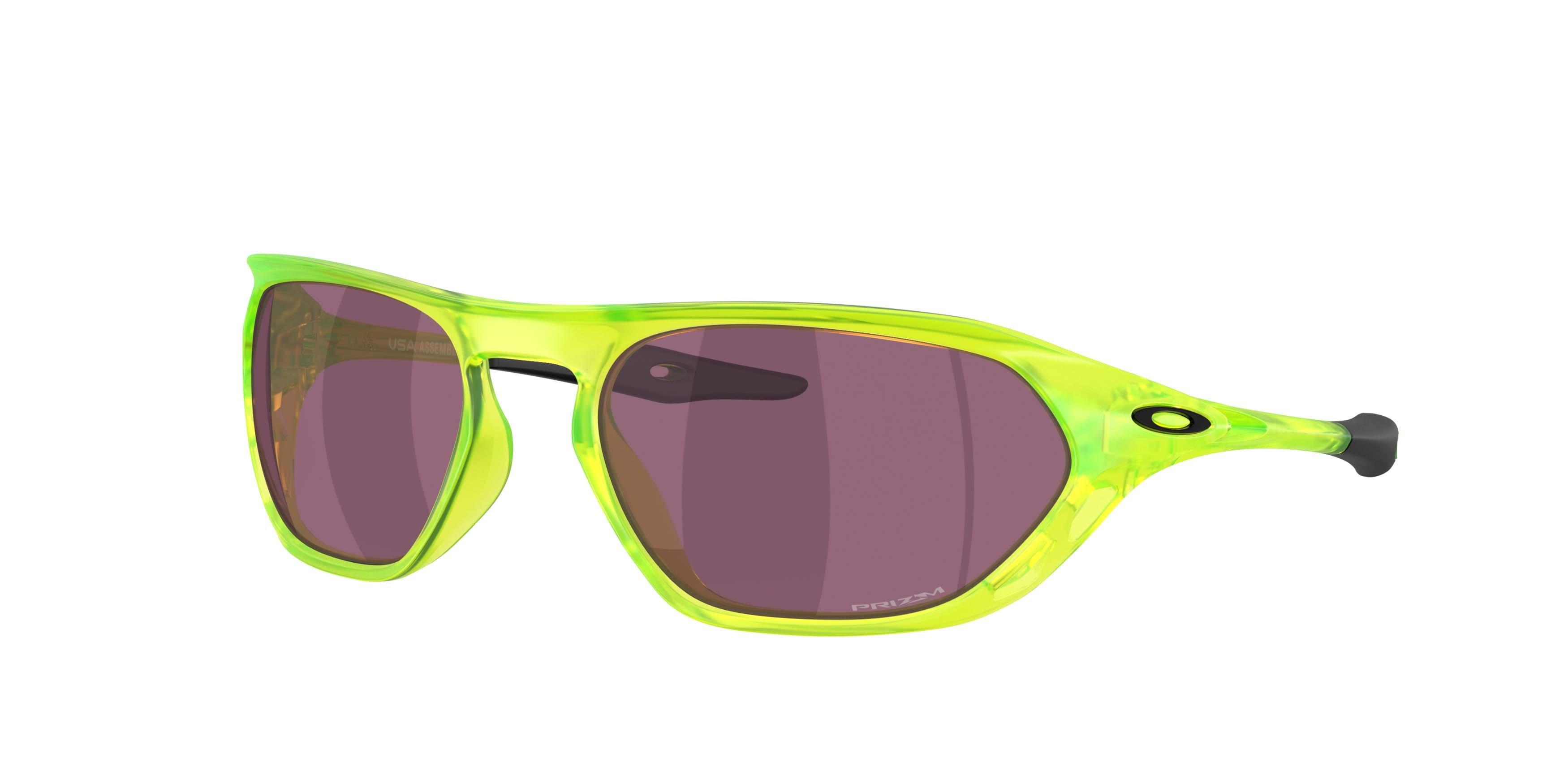 Oakley Cage Jacket Prizm Road Black Sunglasses - Matte Uranium - MULTI-COLOR